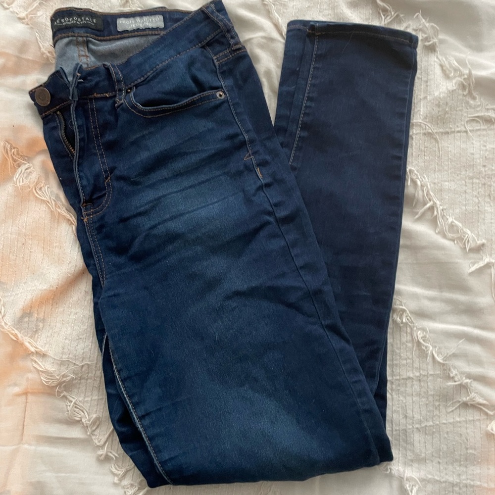 Aeropostale Skinny High Rise Jeggings